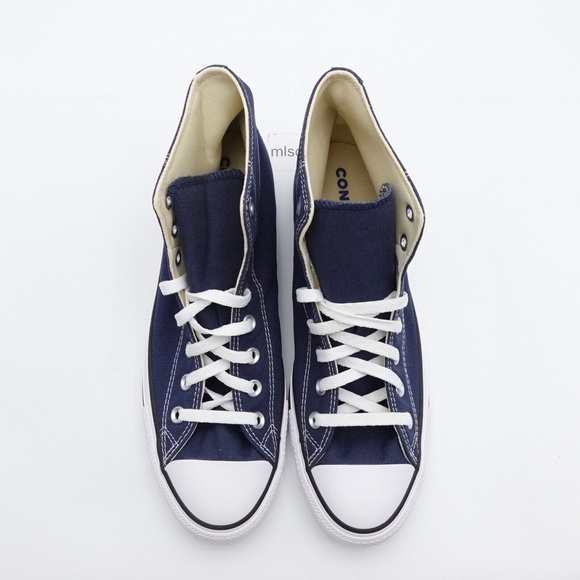 NEW Converse Chuck Taylor Basic Hi Shoes W9622 Navy - Picture 7 of 10